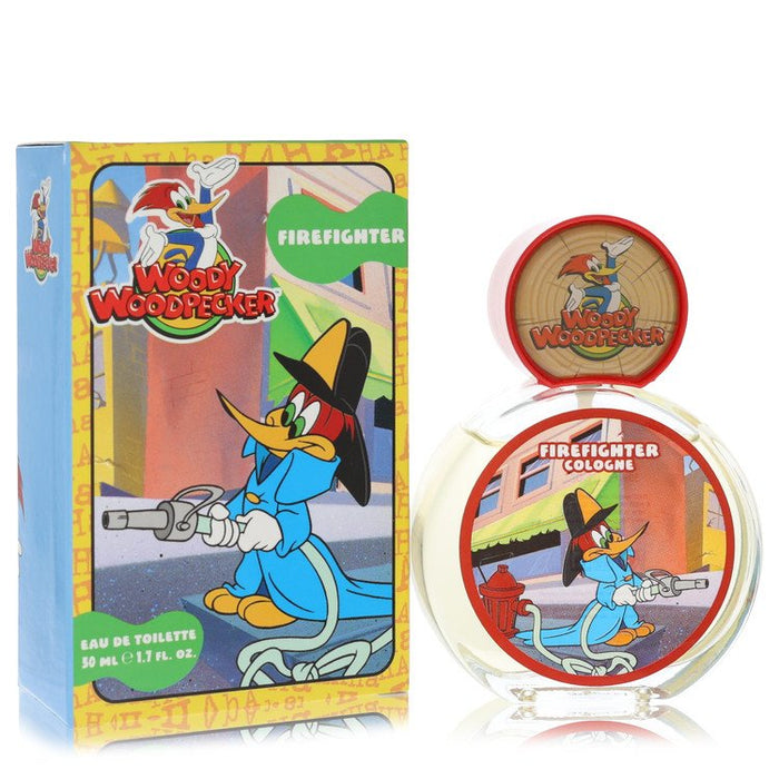 Woody Woodpecker Firefighter by First American Brands Eau De Toilette Spray 1.7 oz for Men by Avera Group