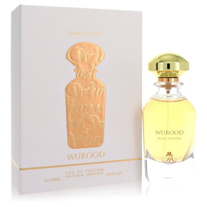 Wurood Blanc Sapphire by Fragrance World Eau De Parfum Spray 3.4 oz for Women by Avera Group