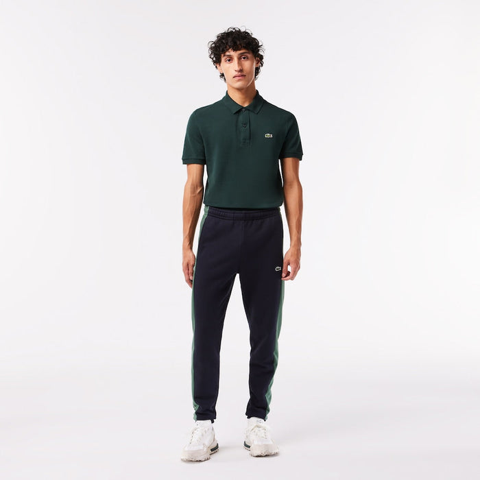 Lacoste Men's Tapered Fit Sidestripe Sweatpants by I-Max Fashions