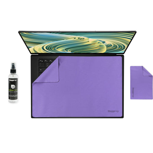 Dell XPS 15 Laptop Screen Protector Keyboard Cover Cleaner Kit UnderWare Pac by ShaggyMax