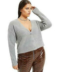Danielle Bernstein Plus Size Button-Front Cardigan, Size 2X by Vanessa Jane