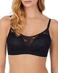 Le Mystere Womens Stretch-Lace Wireless Bra by Vanessa Jane