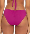 Becca Color Code Hipster Bikini Bottoms - Berry, Size Large by Vanessa Jane