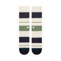Stance Striped Delight Butter Blend Crew Socks - Canvas by Swell-O-Phonic
