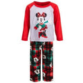 Ame Toddler Girls 2-Pc. Minnie Mouse Plaid Pajama Set by Vanessa Jane
