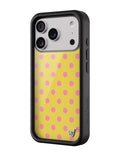 Polka Dot | Yellow and Pink iPhone Case by Wildflower Cases