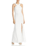 Aqua Womens Sequined Sleeveless Formal Evening Dress Gown by Vanessa Jane