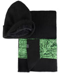 Kenneth Cole Reaction Men’s Neon Beanie and Scarf Set, OS by Vanessa Jane