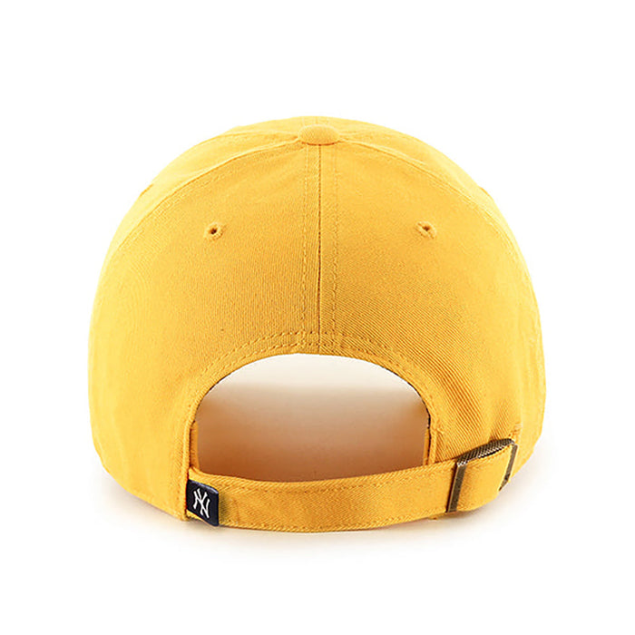 47 New York Yankees Clean Up Adjustable Baseball Cap, Yellow Gold, One Size by I-Max Fashions
