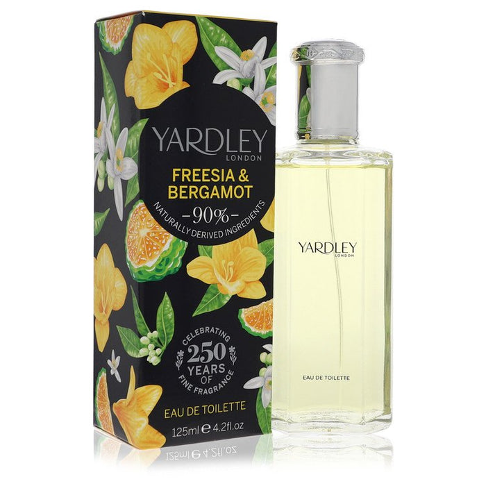 Yardley Freesia & Bergamot by Yardley London Eau De Toilette Spray 4.2 oz for Women by Avera Group