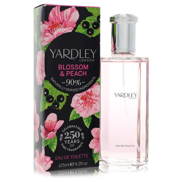 Yardley Blossom & Peach by Yardley London Eau De Toilette Spray 4.2 oz for Women by Avera Group