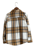 Plaid Flannel Button Up Shacket {Short Length} by The House of Stylez