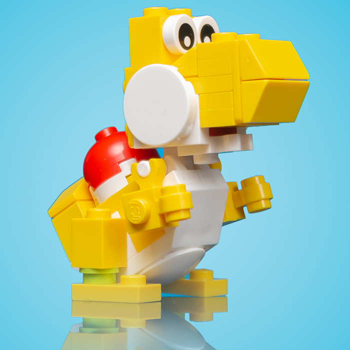 Friendly Yellow Dino - Custom Set by B3 Customs