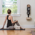Yoga Mat Tube Wall Bracket | Black by Mache
