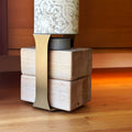 Yoga Mat Tube Floor Stand | Gold by Mache