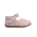 Ava Blossom Kids' Barefoot Mary Janes | Floral T-Strap Toddler Shoes by ozznekshoes