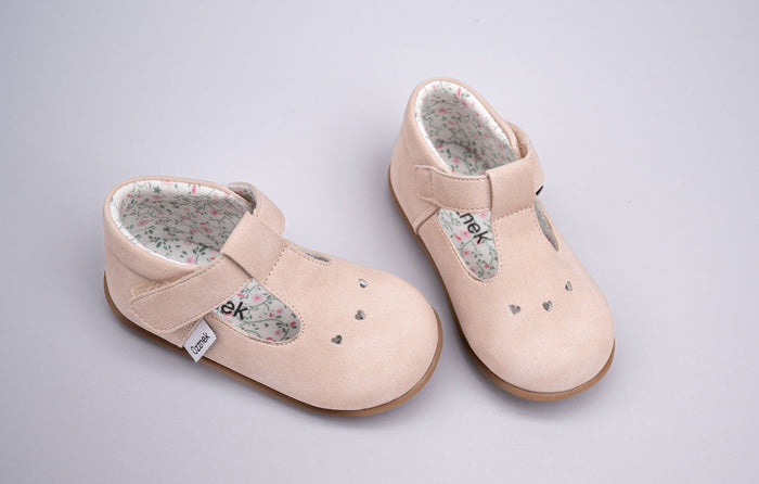 Jollie Kids' Barefoot Mary Janes | Flexible Toddler Slip-On Shoes by ozznekshoes