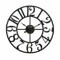 Bulova C4821 Gabriel Wall Clock 36 Inches , Rustic Black by Vanessa Jane