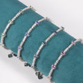 Tanzanite Adjustable Bracelet by Fine Color Jewels