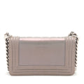 Chanel Boy 20 Limited Edition Reverso Glazed Iridescent Calfskin Shoulder Bag 16 Series #2889 by Bolt Boutique