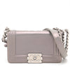 Chanel Boy 20 Limited Edition Reverso Glazed Iridescent Calfskin Shoulder Bag 16 Series #2889