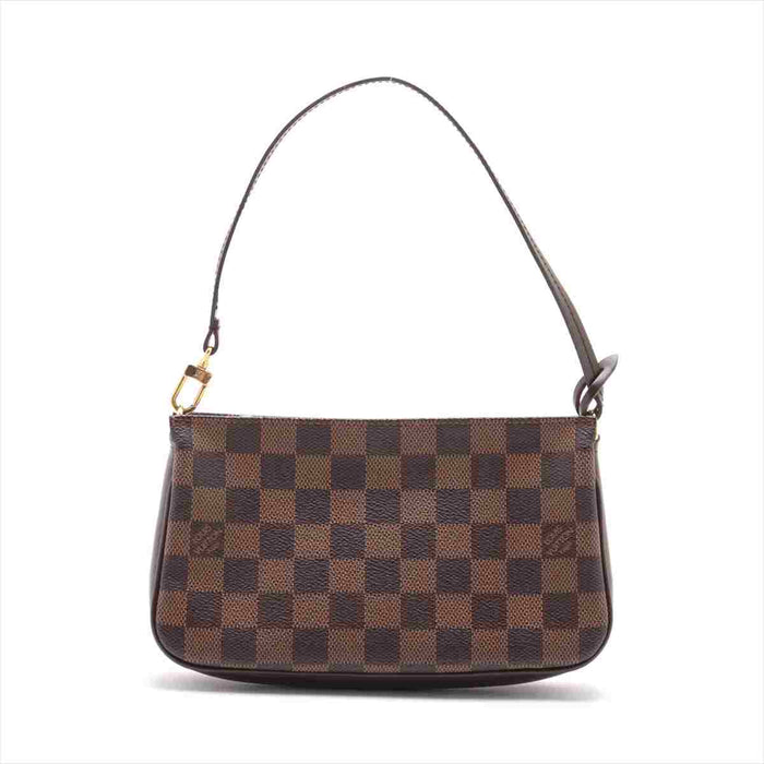 Louis Vuitton Damier Ebene Navona Pochette Accessories Shoulder Bag #3274 by Bolt Boutique