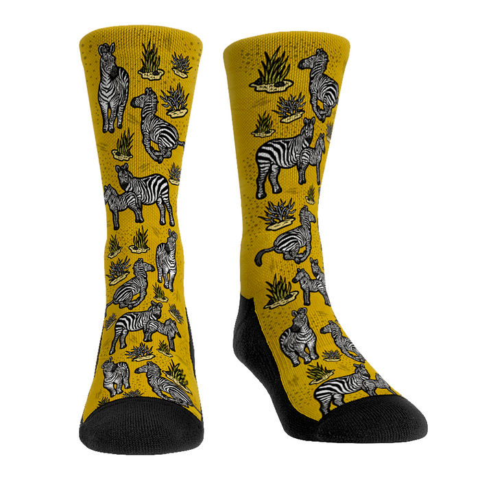 Zebras All-Over by Rock 'Em Socks