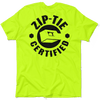 Zip Tie - Safety Yellow T-Shirt