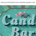 Love Is Sweet Take A Treat Candy Bar Sign III by Tailored Canvases