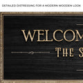 Welcome To Our Deck Sign II by Tailored Canvases