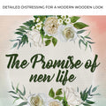 The Promise of New Life Sign by Tailored Canvases