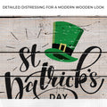 St. Patrick's Day Sign IV by Tailored Canvases