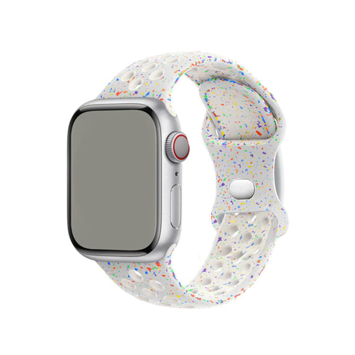 Silicone Band for Apple Watch Band Series 11/10/9/8/7/6/5/4/ SE / Ultra 1/2/3 by Arleathercraft