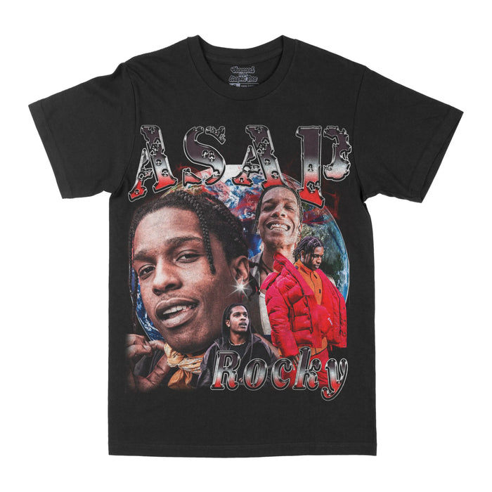 A$AP Rocky World Graphic Tee by Obsessed with graphic tees