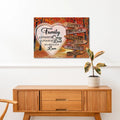 A Lot of Love Family Names Sign III by Tailored Canvases