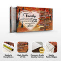 A Lot of Love Family Names Sign III by Tailored Canvases