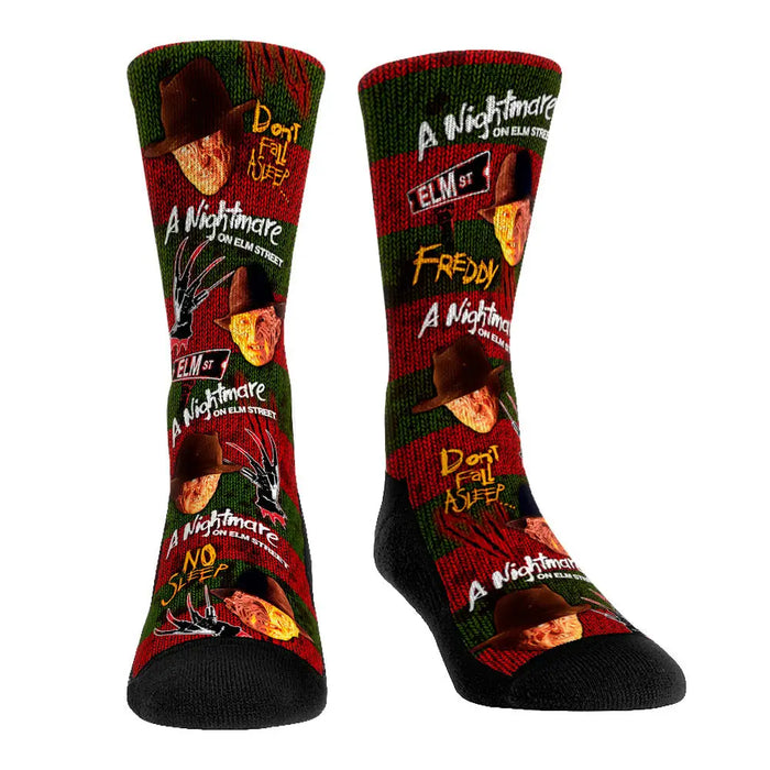 A Nightmare on Elm Street - Freddy Krueger - All-Over Print by Rock 'Em Socks