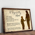 A Prayer For My Mom Mother's Day Gift Sign by Tailored Canvases