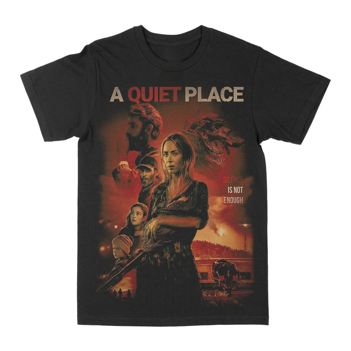 A Quiet Place "Not Enough" Graphic Tee by Obsessed with graphic tees
