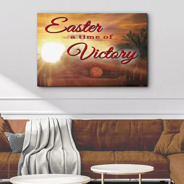 A Time Of Victory Sign by Tailored Canvases