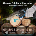 6-inch Cordless Mini Chainsaw – Handheld Electric, Lightweight, Battery-Powered by DailySale