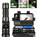 Rechargeable LED Flashlight with 5 Modes & Magnetic Base – Gift Box by DailySale