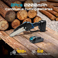 6-inch Cordless Mini Chainsaw – Handheld Electric, Lightweight, Battery-Powered by DailySale