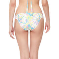 Jessica Simpson Womens Tie Dye Stretch Lined Hipster Swimsuit Bottom by Vanessa Jane