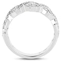 0.40 Carat Genuine White Diamond .925 Sterling Silver Ring by Bids.com