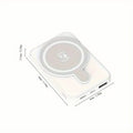Ultra-Thin 10000mAh Magnetic Power Bank with 20W Fast Charging by DailySale