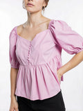 Free People Veronica Sweetheart Top, Size Large by Vanessa Jane
