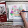 A4 Size 250 Sheets Translucent Vellum Paper for Tracing Sketching Drawing Animation by DailySale