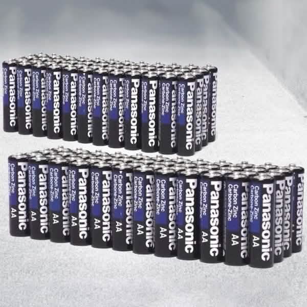 Panasonic AA or AAA Batteries - Assorted Pack Sizes by DailySale