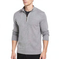 Tasso Elba Mens Supima Cotton Textured 1/4-Zip Sweater, Size 2XL by Vanessa Jane